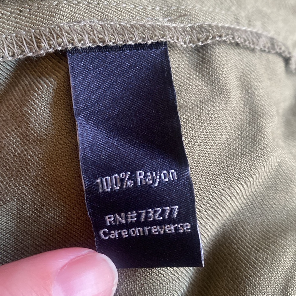 NWT Apt 9 green vest 1X - Picture 11 of 11